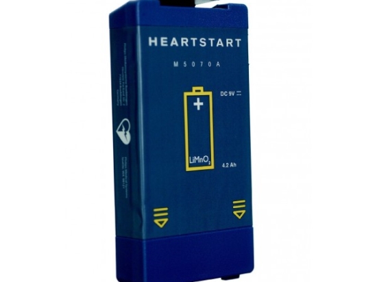 RUPTURE DE STOCK - Pile longue durée pour défibrillateur HeartStart HS1