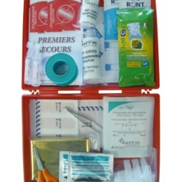 Trousse de secours complète véhicule - Avec Ethylotest